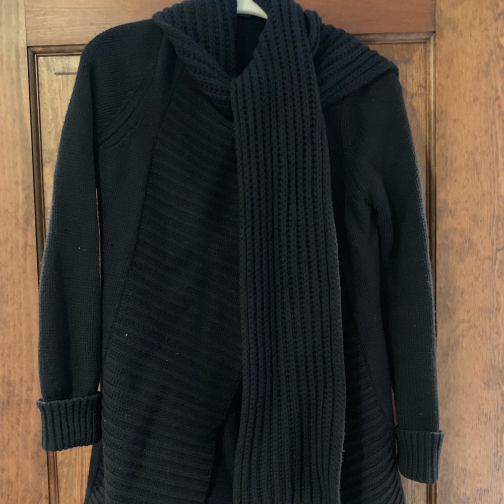 Theory Black Knit Sweater